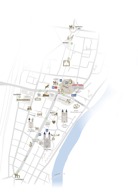 Kartenübersicht der Lichtelement-Standorte